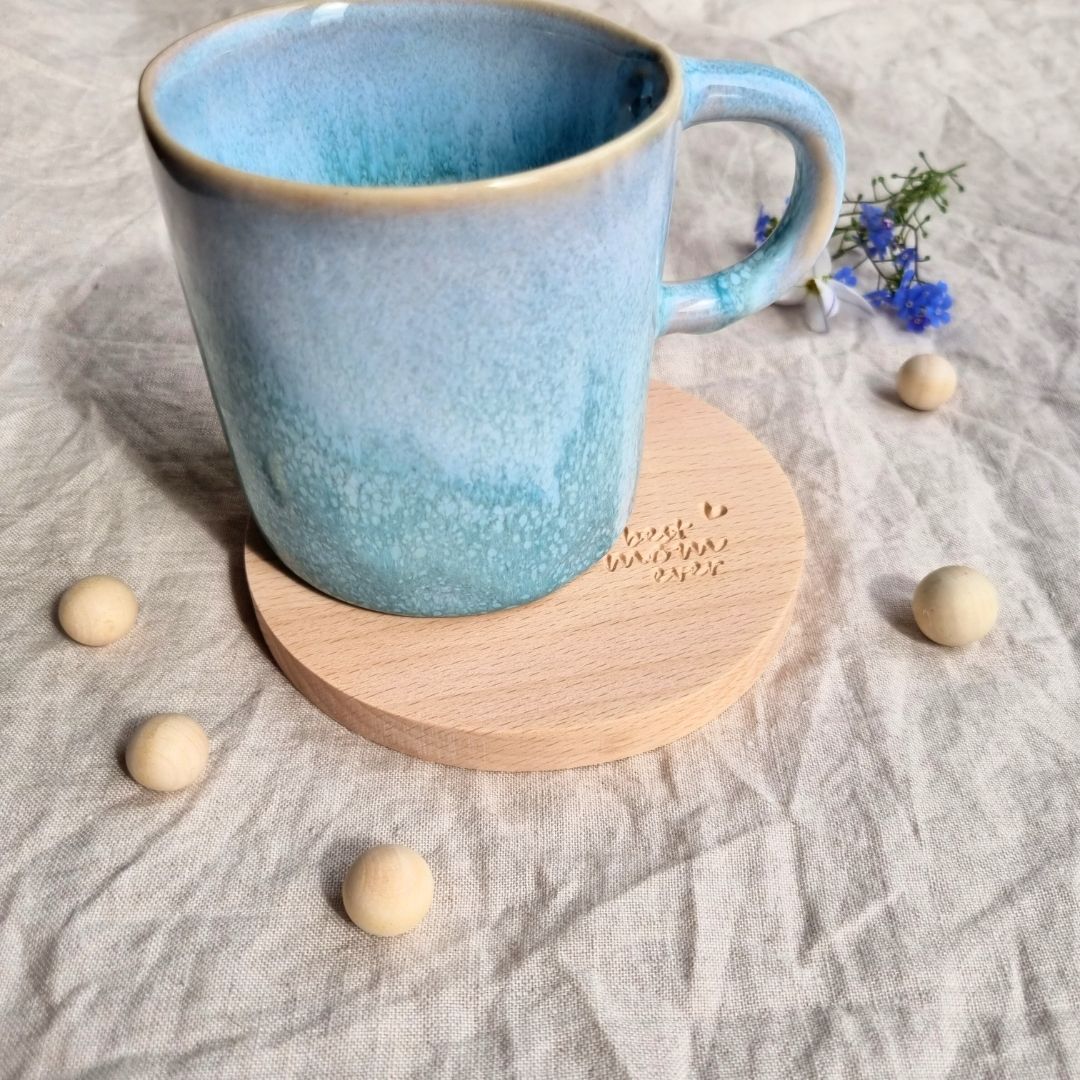 Untersetzer aus Holz BEST MOM EVER