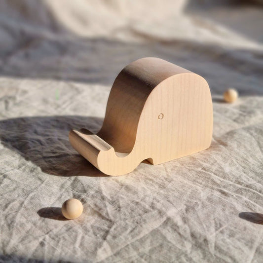 Handy-Ständer Elefant aus Holz