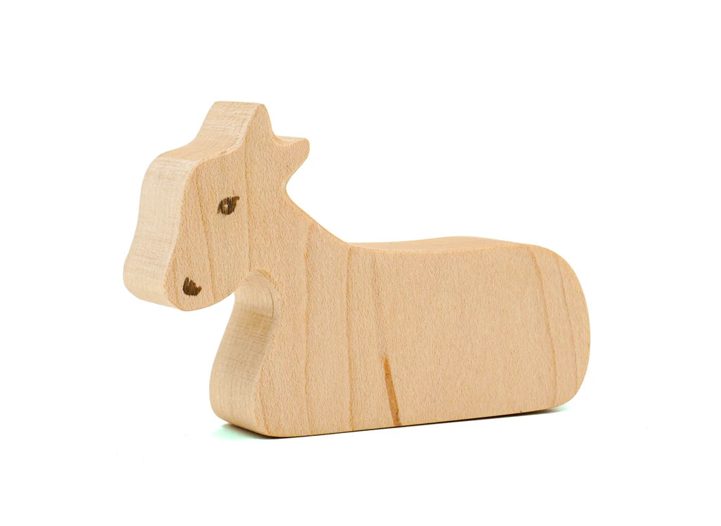 Holzlinge Holzfigur: Krippenfigur Ziege