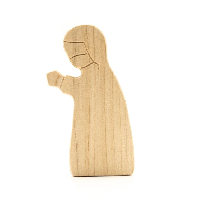 Holzlinge Holzfigur: Krippenfigur Josef