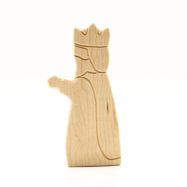 Holzlinge Holzfigur: Krippenfigur König 1