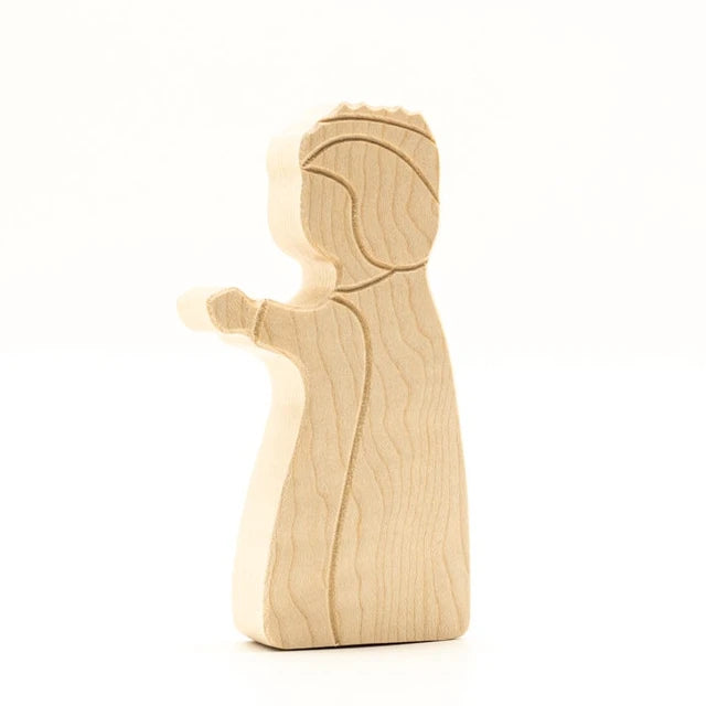 Holzlinge Holzfigur: Krippenfigur König 2