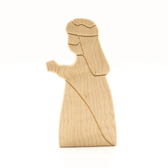 Holzlinge Holzfigur: Krippenfigur König 3