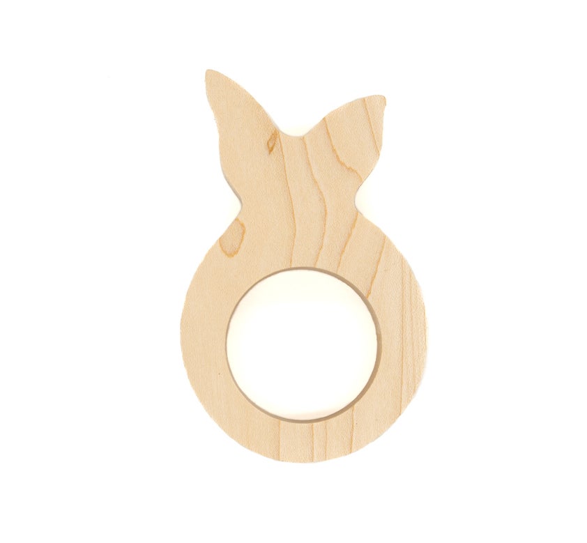 Holzlinge Eierbecher Osterhase