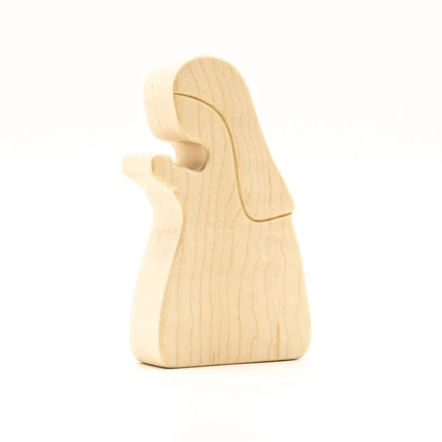 Holzlinge Holzfigur: Krippenfigur Maria