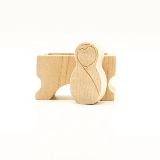 Holzlinge Holzfigur: Krippenfigur Jesus in der Krippe